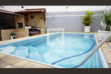 Quintal / Piscina / Area Gourmet de casa de condomínio à venda com 3 quartos, 214m² em Cidade de Deus, Rio de Janeiro