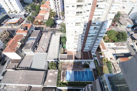 Vista da Sala de apartamento à venda com 1 quarto, 32m² em Água Branca, São Paulo