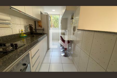 Cozinha de apartamento à venda com 2 quartos, 60m² em Cinquentenario, Belo Horizonte