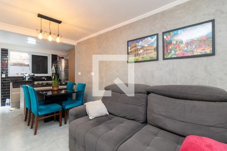 Sala de Estar de casa para alugar com 2 quartos, 90m² em Jardim Paraíso, São Paulo