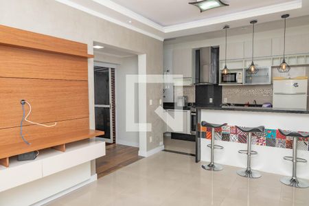 Sala  de apartamento à venda com 2 quartos, 104m² em Piraporinha, Diadema