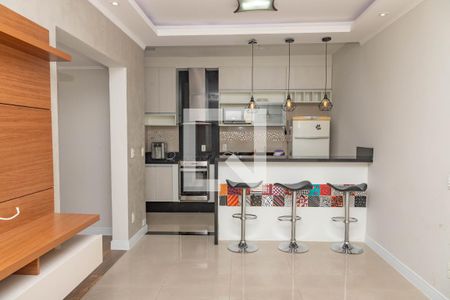 Sala  de apartamento à venda com 2 quartos, 104m² em Piraporinha, Diadema