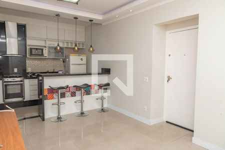 Sala  de apartamento para alugar com 2 quartos, 104m² em Piraporinha, Diadema