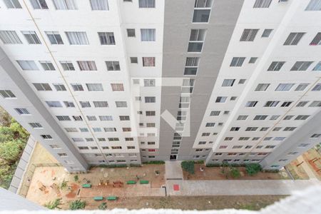 Vista da sala de casa de condomínio à venda com 2 quartos, 44m² em Jardim Sao Saverio, São Bernardo do Campo