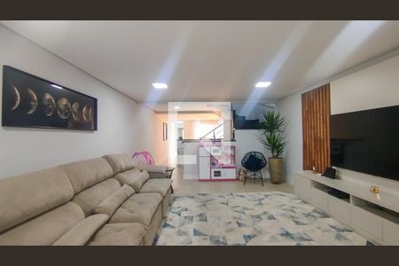 Sala de Estar de casa à venda com 3 quartos, 301m² em Santa Maria, São Caetano do Sul