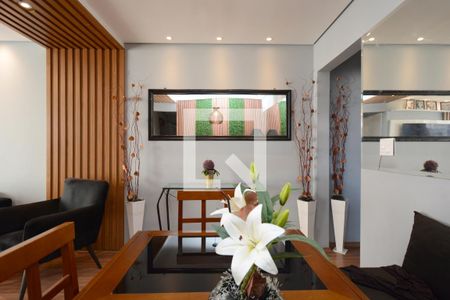 Detalhe Sala de apartamento à venda com 3 quartos, 90m² em Vila Sofia, São Paulo