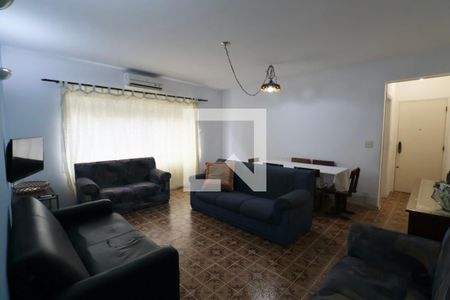Sala de apartamento para alugar com 3 quartos, 114m² em Balneario Cidade Atlantica, Guarujá