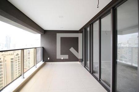Varanda de apartamento à venda com 3 quartos, 140m² em Vila Nova Conceição, São Paulo