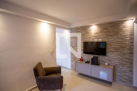 Sala de TV de apartamento à venda com 2 quartos, 69m² em Cidade Ademar, Diadema