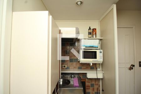 Cozinha de kitnet/studio para alugar com 1 quarto, 37m² em Paraíso do Morumbi, São Paulo