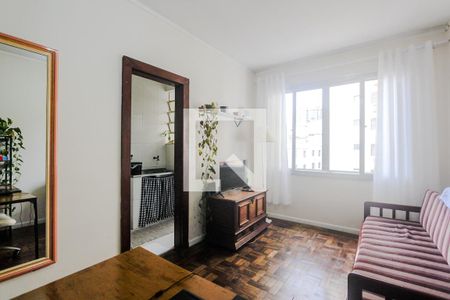 Sala/Quarto de apartamento à venda com 1 quarto, 38m² em Floresta, Porto Alegre