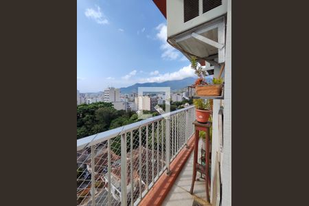 Varanda da Sala de apartamento à venda com 3 quartos, 110m² em Grajaú, Rio de Janeiro