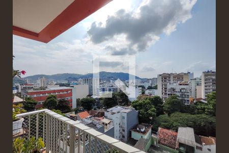 Vista da Sala de apartamento à venda com 3 quartos, 110m² em Grajaú, Rio de Janeiro