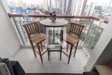 Varanda da Sala de apartamento para alugar com 2 quartos, 36m² em Ipiranga, São Paulo