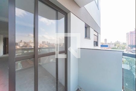 Varanda da Sala de apartamento à venda com 2 quartos, 60m² em Vila Leopoldina, Santo André