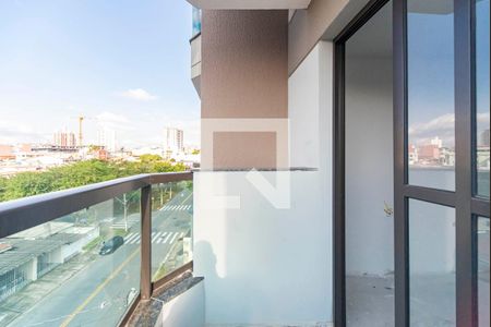 Varanda da Sala de apartamento à venda com 2 quartos, 60m² em Vila Leopoldina, Santo André