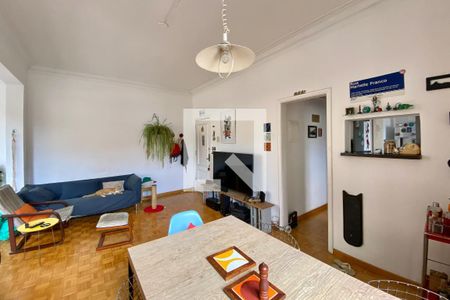 Sala de apartamento à venda com 3 quartos, 104m² em Laranjeiras, Rio de Janeiro