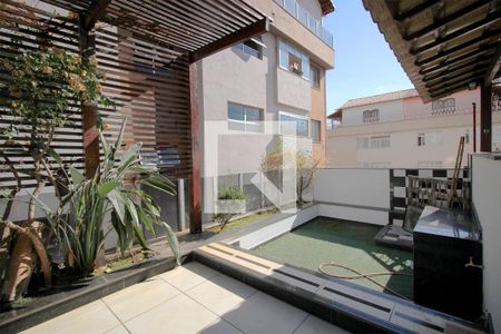 Varanda de apartamento para alugar com 2 quartos, 60m² em União, Belo Horizonte