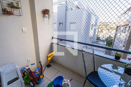 Varanda de apartamento para alugar com 3 quartos, 87m² em Castelo, Belo Horizonte