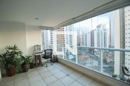 varanda de apartamento para alugar com 3 quartos, 100m² em Jardim Anália Franco, São Paulo