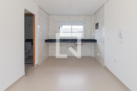 Sala/Cozinha de apartamento à venda com 1 quarto, 27m² em Vila Mazzei, São Paulo