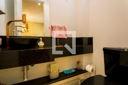 Lavabo de casa de condomínio à venda com 3 quartos, 127m² em Vila Scarpelli, Santo André