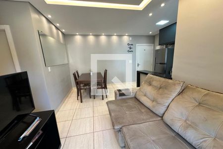 Sala de apartamento para alugar com 2 quartos, 48m² em Bonfim Paulista, Ribeirão Preto