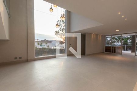 Sala de casa de condomínio à venda com 5 quartos, 390m² em Alphaville Nova Lima, Nova Lima