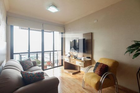 Sala  de apartamento à venda com 3 quartos, 84m² em Vila Nova Manchester, São Paulo