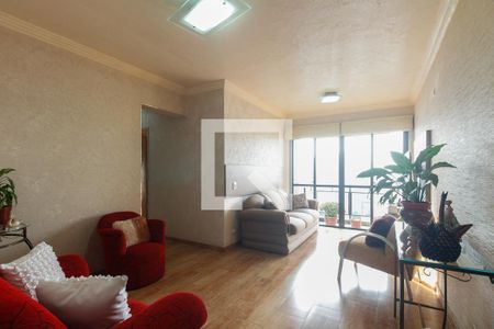 Sala  de apartamento à venda com 3 quartos, 84m² em Vila Nova Manchester, São Paulo