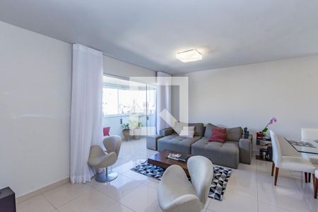 Sala de apartamento para alugar com 3 quartos, 113m² em Buritis, Belo Horizonte