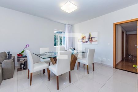 Sala de apartamento para alugar com 3 quartos, 113m² em Buritis, Belo Horizonte