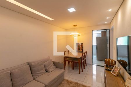 Sala de apartamento à venda com 2 quartos, 55m² em Arvoredo Ii, Contagem