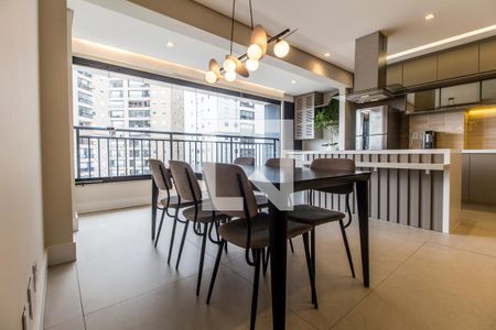 Sala de Jantar de apartamento para alugar com 2 quartos, 88m² em Alphaville Empresarial, Barueri