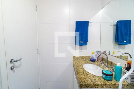 Banheiro da Suíte 1 de apartamento à venda com 3 quartos, 107m² em Vila Mascote, São Paulo