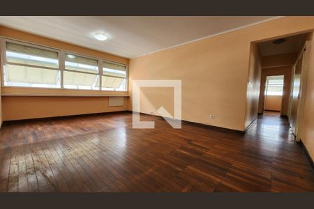 Sala de apartamento para alugar com 3 quartos, 141m² em Gonzaga, Santos