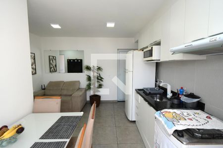 Sala/Cozinha de apartamento para alugar com 2 quartos, 37m² em Jardim Alfredo, São Paulo