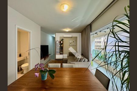 Sala de apartamento à venda com 2 quartos, 132m² em Lourdes, Belo Horizonte