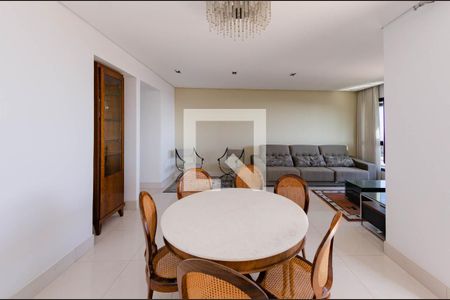 Sala de apartamento à venda com 4 quartos, 156m² em Belvedere, Belo Horizonte