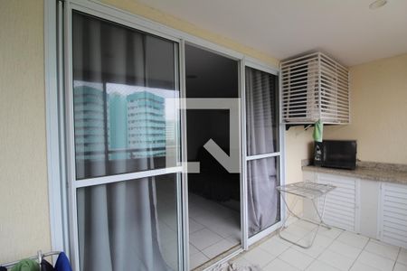 Varanda da sala de apartamento à venda com 4 quartos, 147m² em Barra da Tijuca, Rio de Janeiro