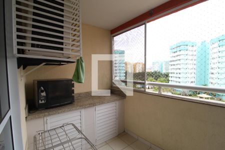 Varanda da sala de apartamento à venda com 4 quartos, 147m² em Barra da Tijuca, Rio de Janeiro