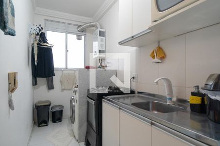 Cozinha e Área de Serviço de apartamento à venda com 3 quartos, 71m² em Teresópolis, Porto Alegre