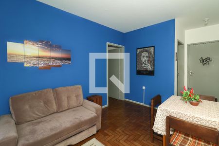 Sala de apartamento à venda com 1 quarto, 45m² em São Geraldo, Porto Alegre