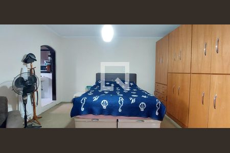 Quarto 1 suíte de casa à venda com 3 quartos, 201m² em Parque Capuava, Santo André