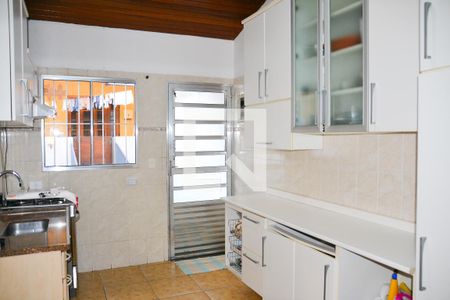 Cozinha de casa para alugar com 1 quarto, 40m² em Cerâmica, São Caetano do Sul