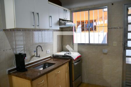 Cozinha de casa para alugar com 1 quarto, 40m² em Cerâmica, São Caetano do Sul