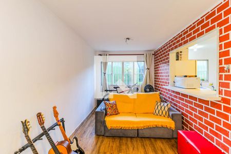 Sala de apartamento à venda com 1 quarto, 46m² em Santo Amaro, São Paulo