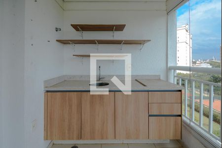 Varanda da Sala de apartamento à venda com 2 quartos, 107m² em Vila Lusitania, São Bernardo do Campo