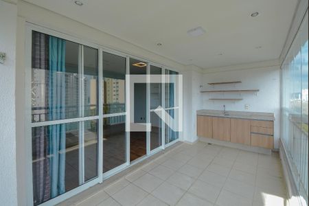 Varanda da Sala de apartamento à venda com 2 quartos, 107m² em Vila Lusitania, São Bernardo do Campo