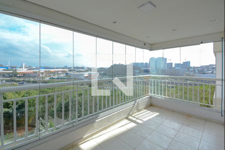 Varanda da Sala de apartamento à venda com 2 quartos, 107m² em Vila Lusitania, São Bernardo do Campo